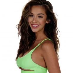 Dippin Daisies Recycled Fabric Malibu BB Cutout Crop Top