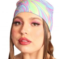 Dippin Daisies Recycled Fabric Melted Marble Head Bandana New Arrivals