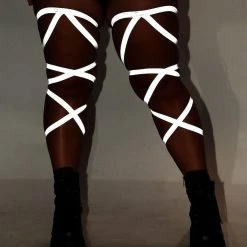 Andrew - Agent Trending Now Pair Of Non-Slip Reflective Leg Wraps