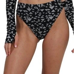 Dippin Daisies Retro Freak Reflective High Cut Booty Shorts Clothing