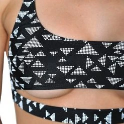 Dippin Daisies Retro Freak Reflective Underboob Top