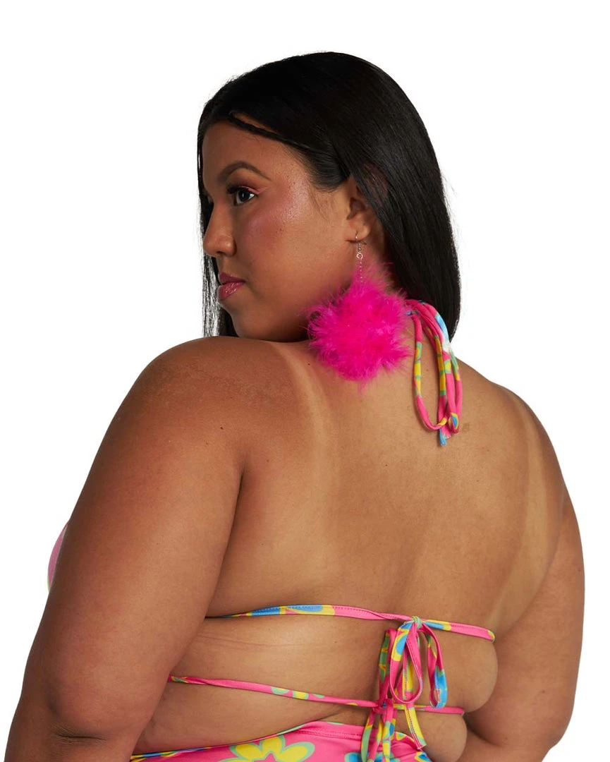 Cherry Mellow, Inc. Clothing Retro Trip Daisy O-Ring Bikini Top 10 Cherry Mellow, Inc. Clothing Retro Trip Daisy O-Ring Bikini Top