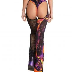 New Arrivals Rolita Couture X IHR Mesh Hazard Bath Ride Em Bell Chaps