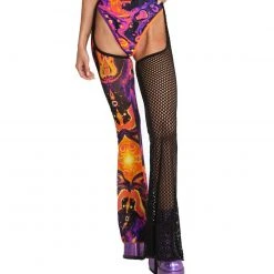 New Arrivals Rolita Couture X IHR Mesh Hazard Bath Ride Em Bell Chaps