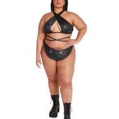 Rolita Couture Goddess Wrap Top Clothing