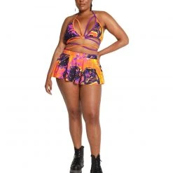 New Arrivals Rolita Couture Hazard Bath Bad Girl Mini Skirt