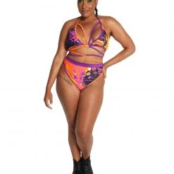 Rolita Couture Hazard Bath Butterfly Kisses Wrap Top New Arrivals