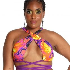 Rolita Couture Hazard Bath Goddess Wrap Top New Arrivals