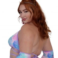 Rolita Couture Pastel Tie-Dye Butterfly Kisses Wrap Top 19 Rolita Couture Pastel Tie-Dye Butterfly Kisses Wrap Top