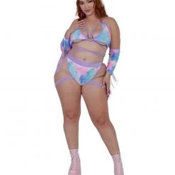 Rolita Couture Pastel Tie-Dye Butterfly Kisses Wrap Top 17 Rolita Couture Pastel Tie-Dye Butterfly Kisses Wrap Top