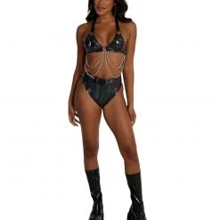 Roma X IHR Holosexual Chain Halter Top Clothing 20 Roma X IHR Holosexual Chain Halter Top Clothing