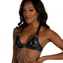 Roma X IHR Holosexual Chain Halter Top Clothing 21 Roma X IHR Holosexual Chain Halter Top Clothing