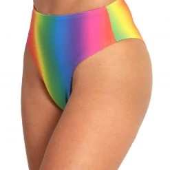 New Arrivals Roma Born This Way Rainbow Hi-Waisted Bottoms