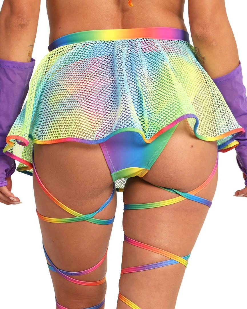 New Arrivals Roma Happy Pride Mesh Mini Skirt 4 New Arrivals Roma Happy Pride Mesh Mini Skirt