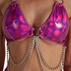 Roma X IHR Holosexual Chain Halter Top Clothing 24 Roma X IHR Holosexual Chain Halter Top Clothing