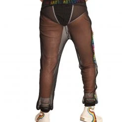 Roma Love Is Love Men's Fishnet Joggers New Arrivals