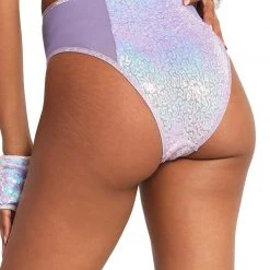 Roma Magic Dust Sequin Hi-Waisted Bottoms 9 Roma Magic Dust Sequin Hi-Waisted Bottoms