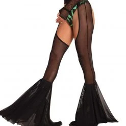 Roma Wicked Thing Mesh Bell Bottom Chaps