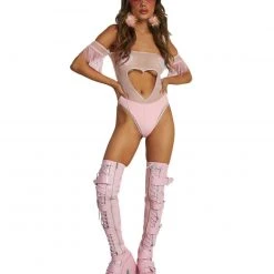 Roma X IHR Be Mine Cutout Mesh Bodysuit 7 Roma X IHR Be Mine Cutout Mesh Bodysuit