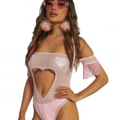Roma X IHR Be Mine Cutout Mesh Bodysuit 8 Roma X IHR Be Mine Cutout Mesh Bodysuit