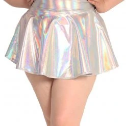 Clothing Roma Extragalactic Holo Skater Skirt 10 Clothing Roma Extragalactic Holo Skater Skirt
