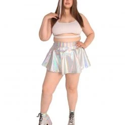 Clothing Roma Extragalactic Holo Skater Skirt 12 Clothing Roma Extragalactic Holo Skater Skirt