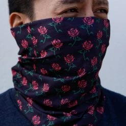 INTO THE AM Roses Seamless Mask Bandana Masks & Bandanas