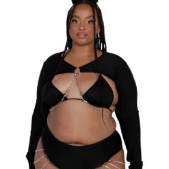 OhYes Say My Name Ultra Crop Top Clothing