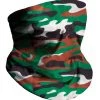 INTO THE AM Masks & Bandanas Green Camo Seamless Mask Bandana