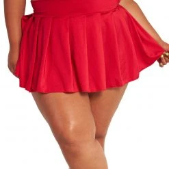 Body Language Clothing See U After Class Pleated Mini Skirt