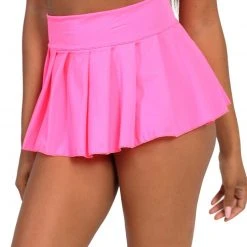 Body Language Clothing See U After Class Pleated Mini Skirt