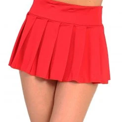 Body Language Clothing See U After Class Pleated Mini Skirt
