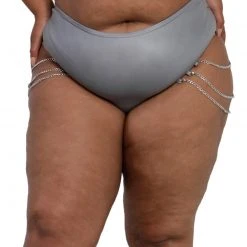 OhYes Set Me Free Reflective Booty Shorts Bottoms