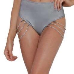 OhYes Set Me Free Reflective Booty Shorts Bottoms