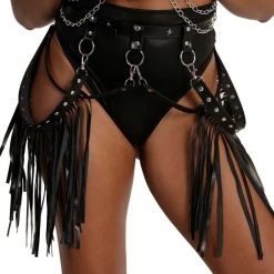 Ana Accessories Show It Off Fringe Belt