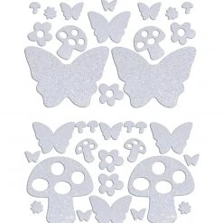 Sasswear X IHR Shroom Party Reflective Pasties And Body Stickers Set Trending Now 4 Sasswear X IHR Shroom Party Reflective Pasties And Body Stickers Set Trending Now