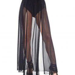 OhYes Bottoms Cosmic Heroine Mesh Skirt