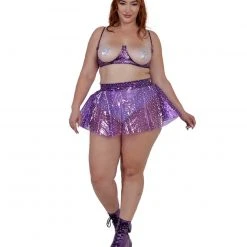 OhYes Sky Full Of Stars PVC Mini Skirt Clothing 49 OhYes Sky Full Of Stars PVC Mini Skirt Clothing