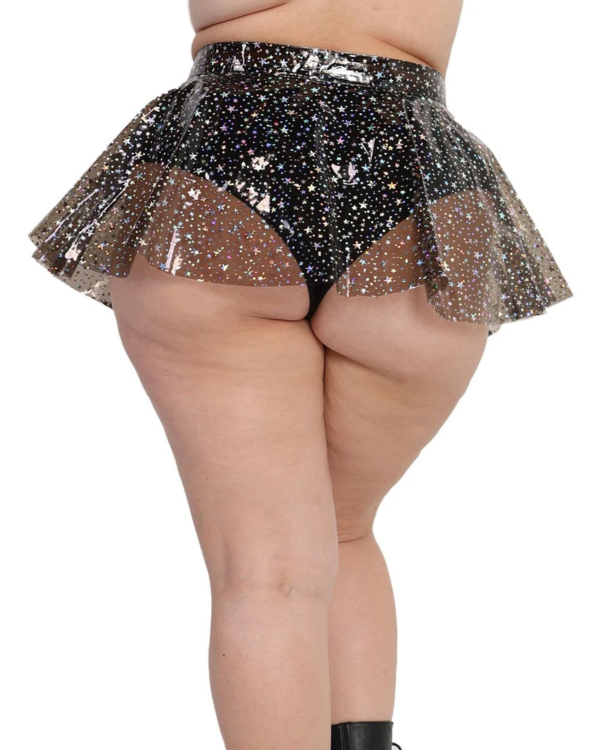 OhYes Sky Full Of Stars PVC Mini Skirt Clothing 22 OhYes Sky Full Of Stars PVC Mini Skirt Clothing