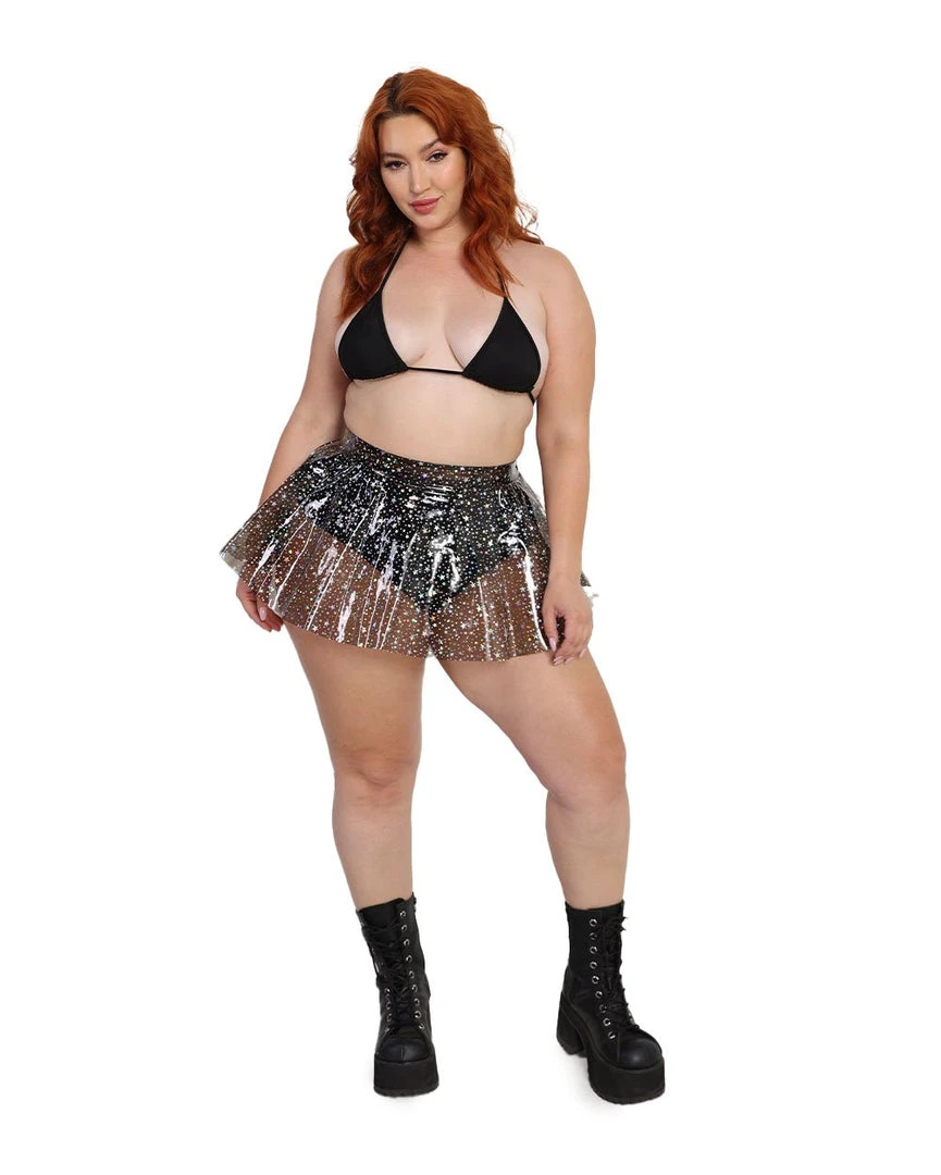 OhYes Sky Full Of Stars PVC Mini Skirt Clothing 21 OhYes Sky Full Of Stars PVC Mini Skirt Clothing