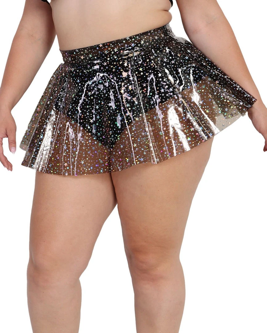OhYes Sky Full Of Stars PVC Mini Skirt Clothing 20 OhYes Sky Full Of Stars PVC Mini Skirt Clothing