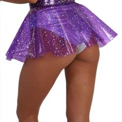 OhYes Sky Full Of Stars PVC Mini Skirt Clothing 40 OhYes Sky Full Of Stars PVC Mini Skirt Clothing