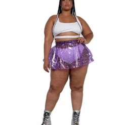 OhYes Sky Full Of Stars PVC Mini Skirt Clothing 43 OhYes Sky Full Of Stars PVC Mini Skirt Clothing