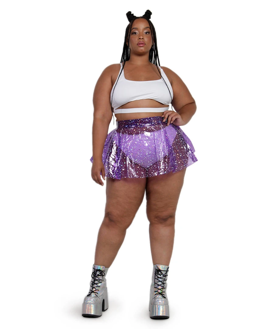 OhYes Sky Full Of Stars PVC Mini Skirt Clothing 7 OhYes Sky Full Of Stars PVC Mini Skirt Clothing