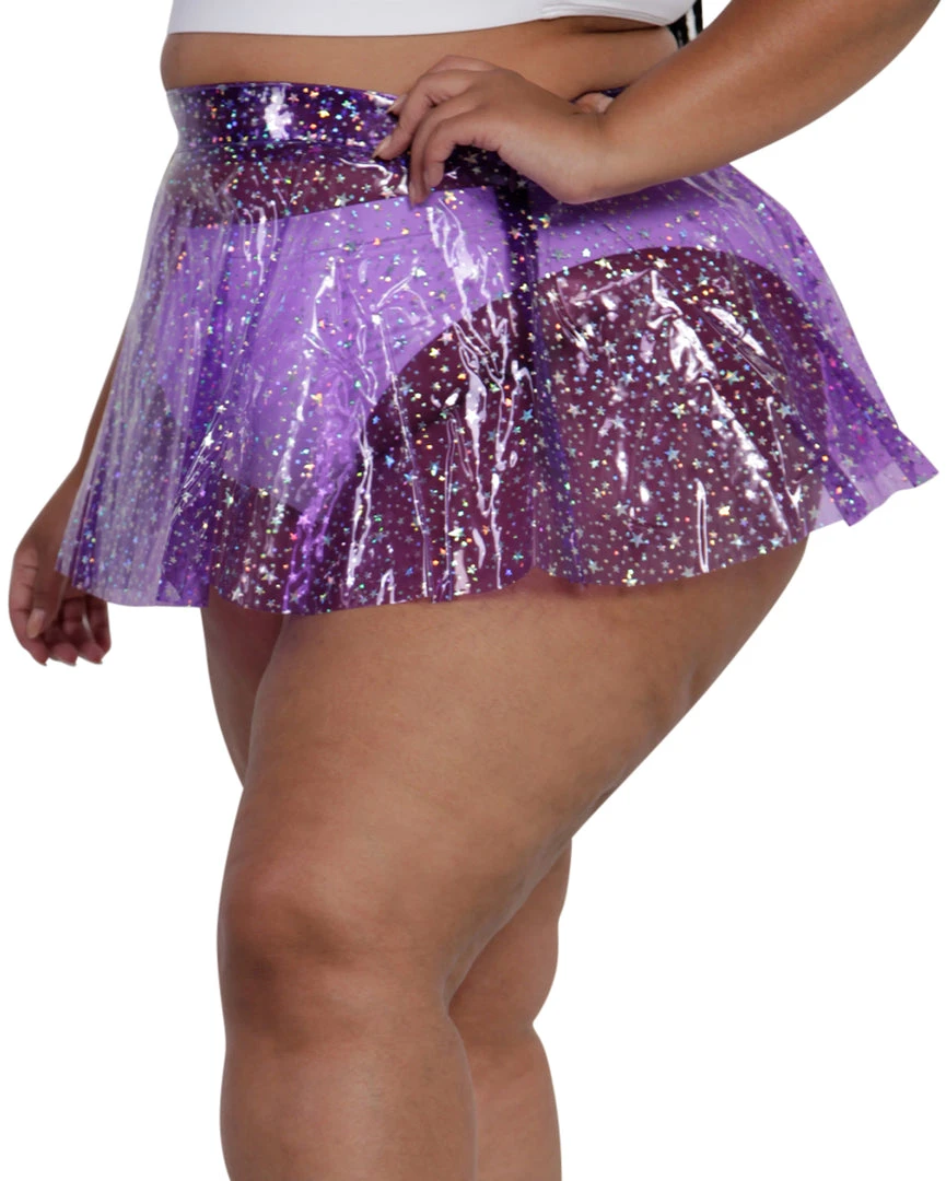 OhYes Sky Full Of Stars PVC Mini Skirt Clothing 8 OhYes Sky Full Of Stars PVC Mini Skirt Clothing