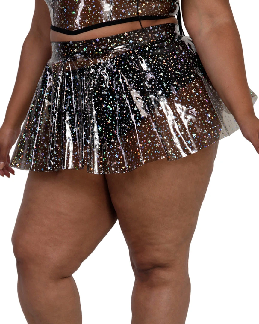 OhYes Sky Full Of Stars PVC Mini Skirt Clothing 26 OhYes Sky Full Of Stars PVC Mini Skirt Clothing
