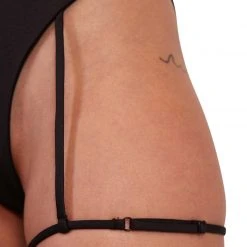 Day G Smokin' Hot Deep V Harness Bodysuit Clothing