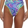 Body Language Sooo Trippy Hi-Waist Thong Booty Shorts Clothing