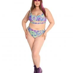 Dippin Daisies Clothing Sooo Trippy Hi-Cut Bottoms