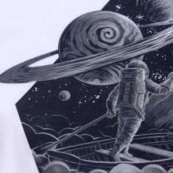 INTO THE AM Men Space Drifter Tee